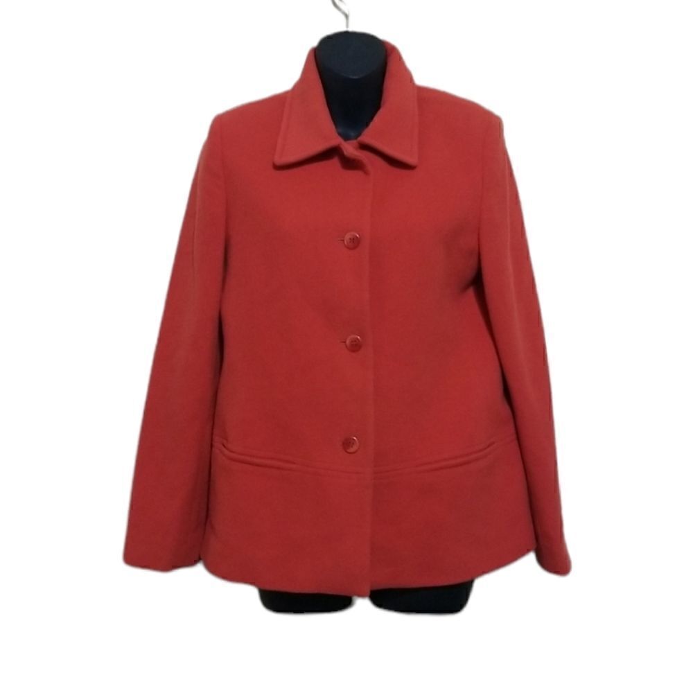 Casual Corner  Orange Jacket size 8
